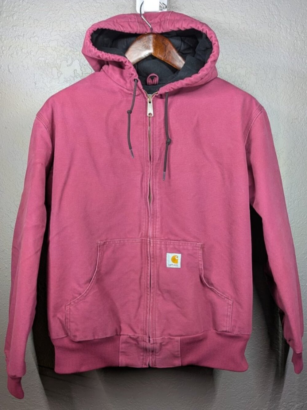 Carhartt Hooded Jacket Crabapple Pink